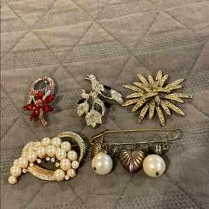 Old fashioned blazer pins